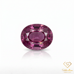 0.63 Ct Natural Pinkish Purple Spinel | Oval Cut Madagascar Spinel | Fine Collector Gemstone