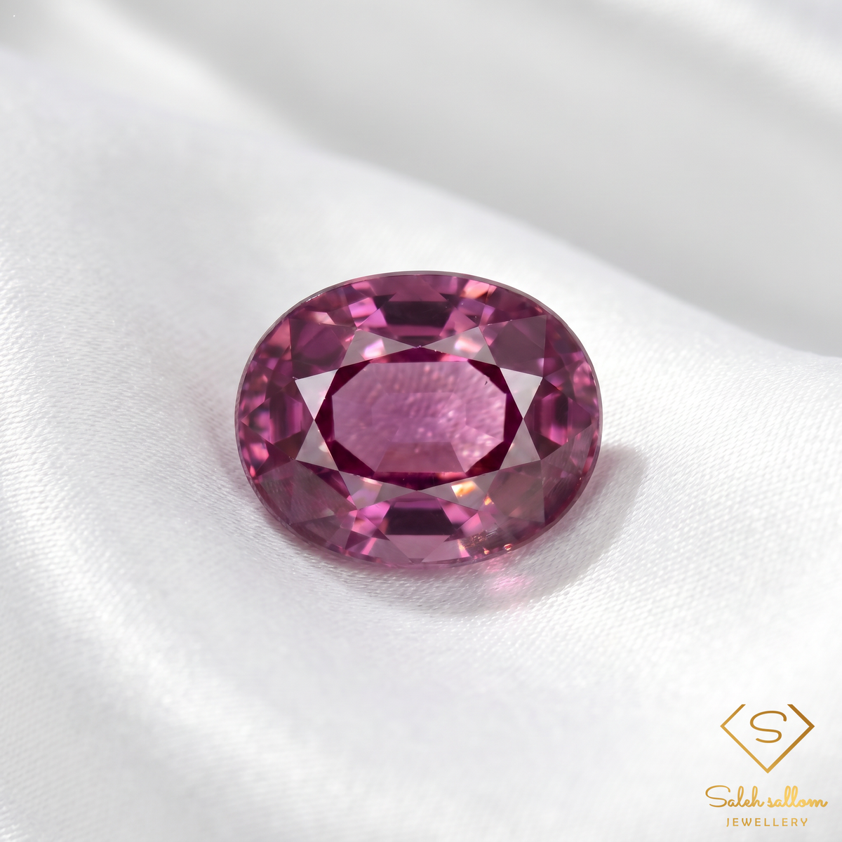 0.63 Ct Natural Pinkish Purple Spinel | Oval Cut Madagascar Spinel | Fine Collector Gemstone
