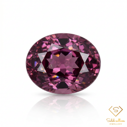 0.50 Ct Natural Pinkish Purple Spinel | Oval Cut African Spinel | Fine Natural Gemstone