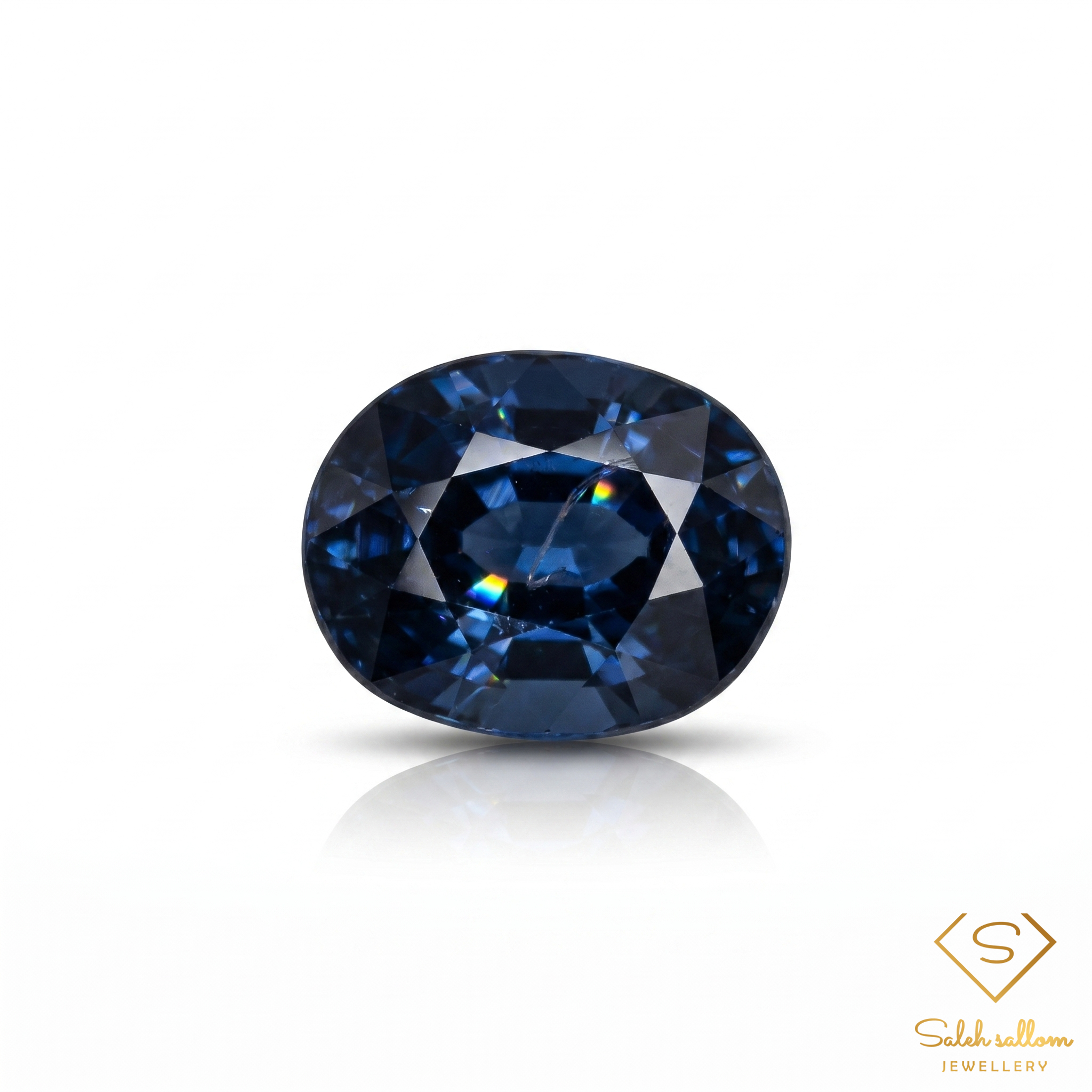 0.28 Ct Natural Blue Spinel | Oval Cut Tanzanian Spinel | Rare Collector Gemstone Main image