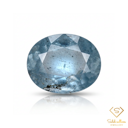 2.19 Ct Natural Unheated Aquamarine | Oval Cut Brazilian Aquamarine | Collector Gemstone