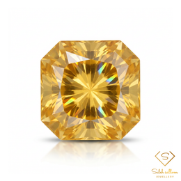 3.64 Ct Natural Yellow Citrine | Precision Octagon Cut | Brazilian Golden Citrine Gemstone