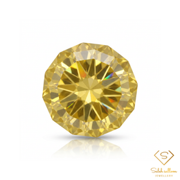 Natural Greenish Yellow Quartz | 14.33 Carat Custom-Cut Quartz Gemstone | Brazilian Precision Cut Collector Stone