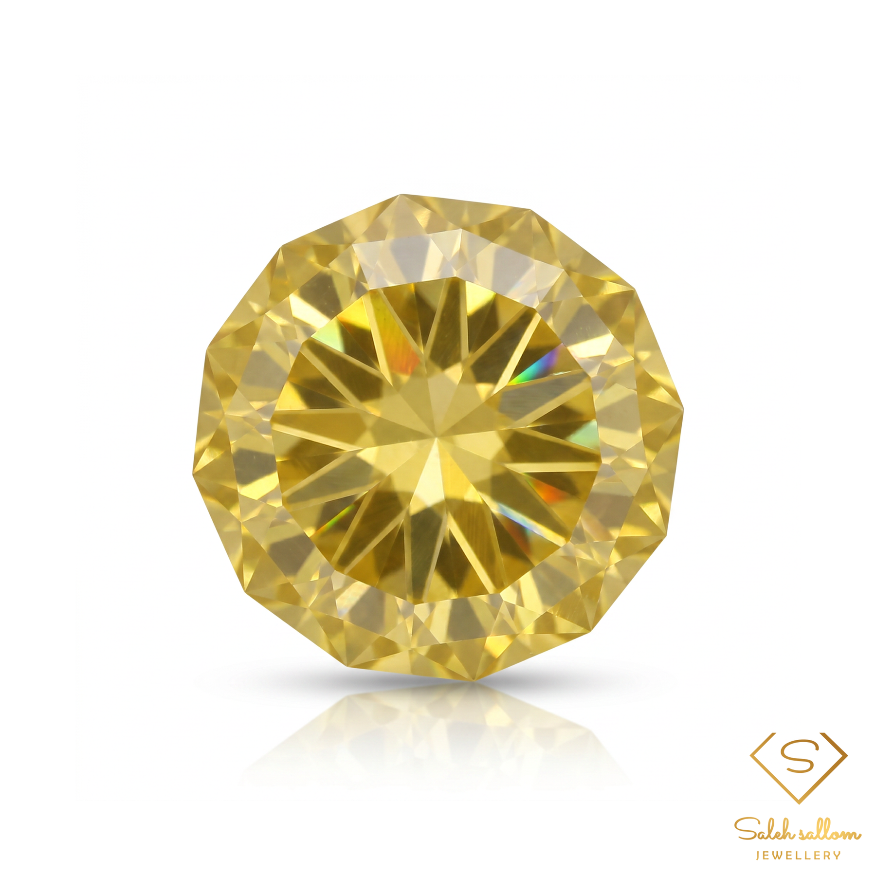 Natural Greenish Yellow Quartz | 22.14 Carat Custom-Cut Quartz Gemstone | Large Brazilian Collector Stone