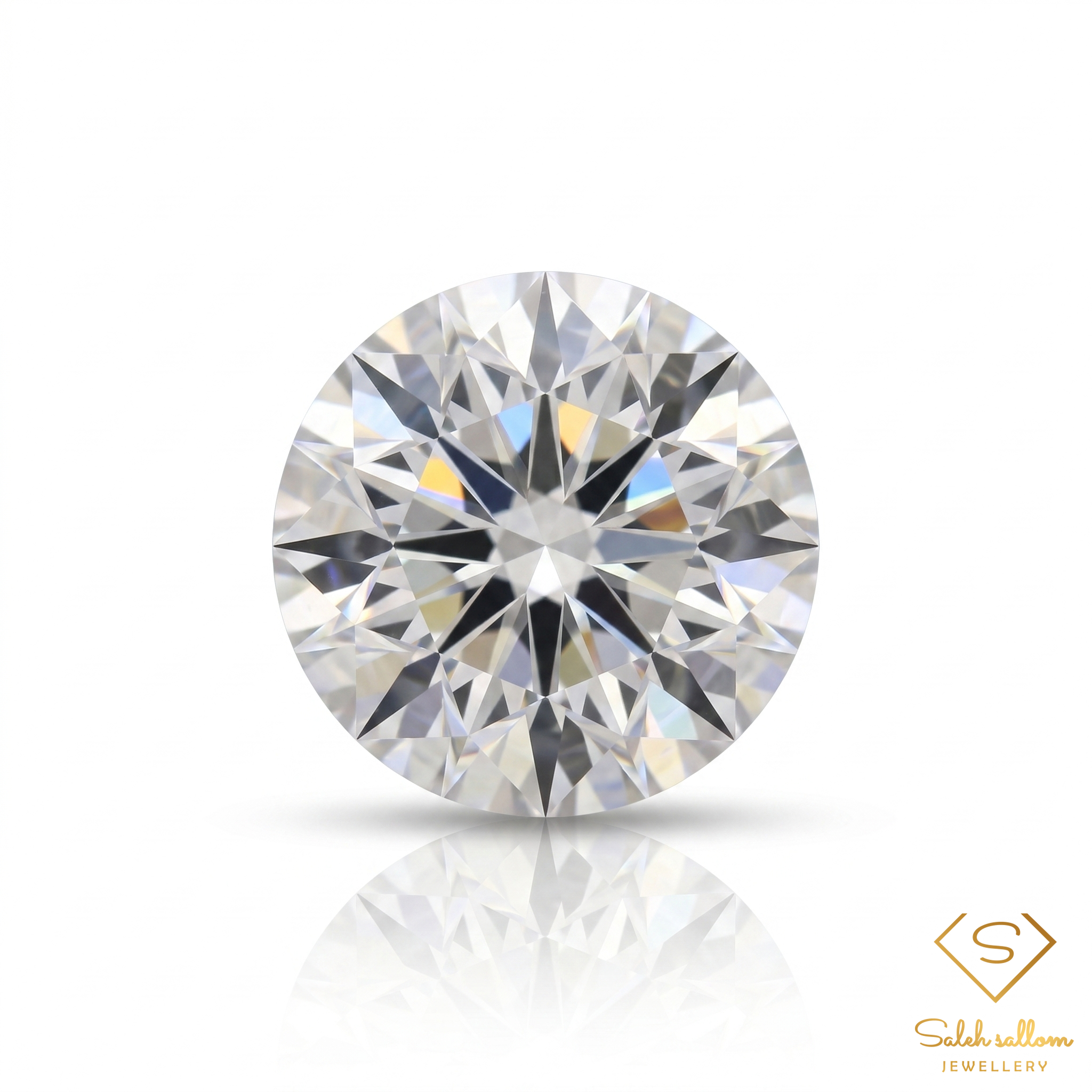 Natural White Quartz | 6.86 Carat Precision Round Star Cut | Brazilian White Quartz Gemstone Main image