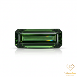 Natural Unheated Green Tourmaline | 1.67 Carat Octagon Step Cut Mozambique Gemstone | Fine Collector Quality
