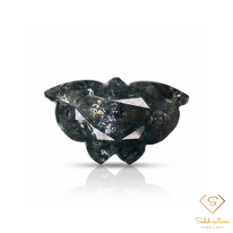 Natural Unheated Bluish Green Tourmaline | 3.22 Carat Butterfly Cut Collector Gemstone | Artistic Mozambique Tourmaline