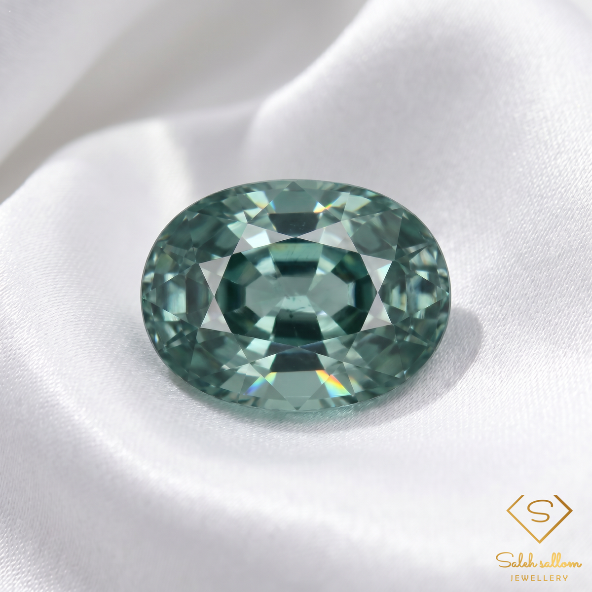 Natural Green Tourmaline | 0.67 Carat Oval Cut | Unheated Nigerian Tourmaline Gemstone