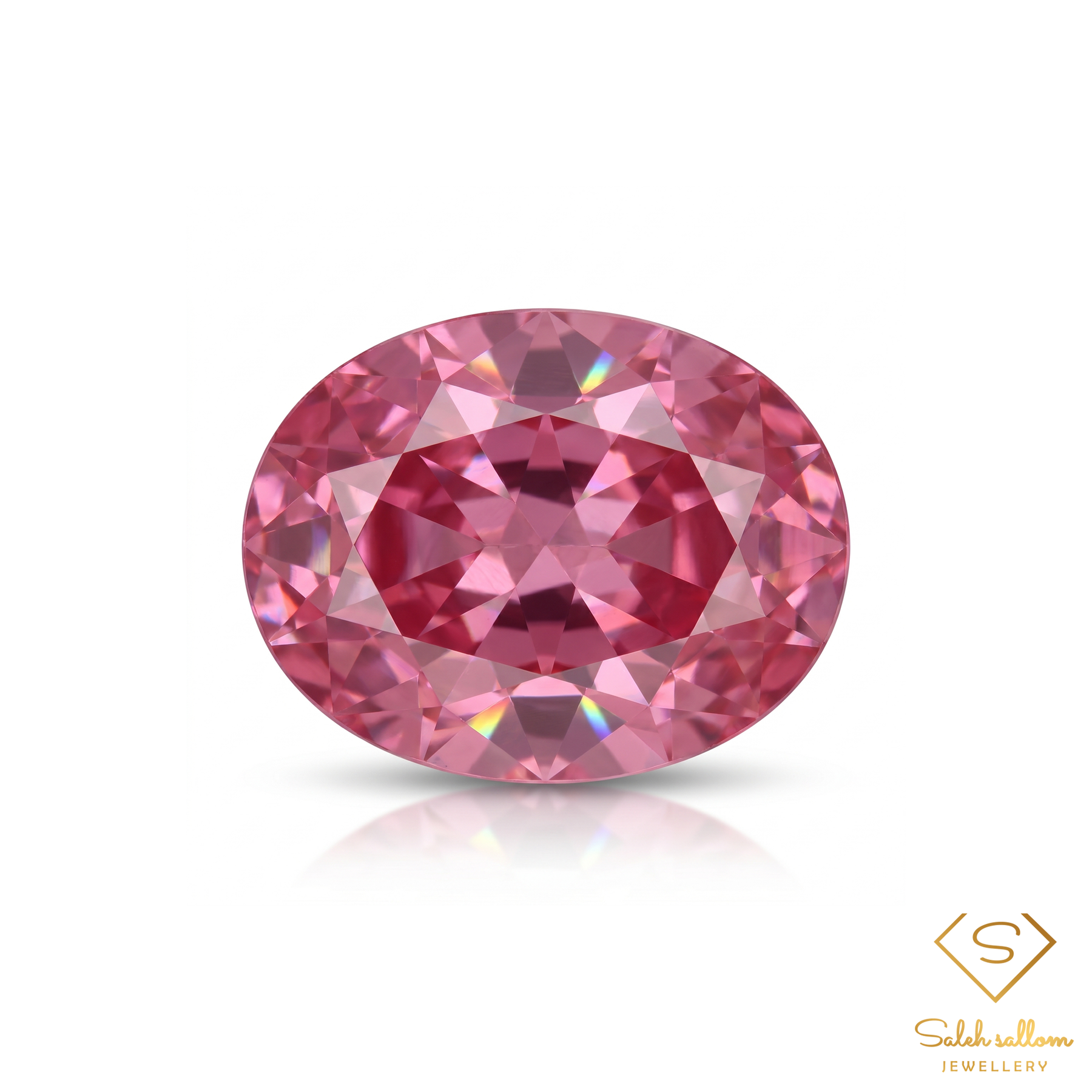 Natural Pink Tourmaline | 1.19 Carat Oval Cut | Mozambique Untreated Pink Gemstone