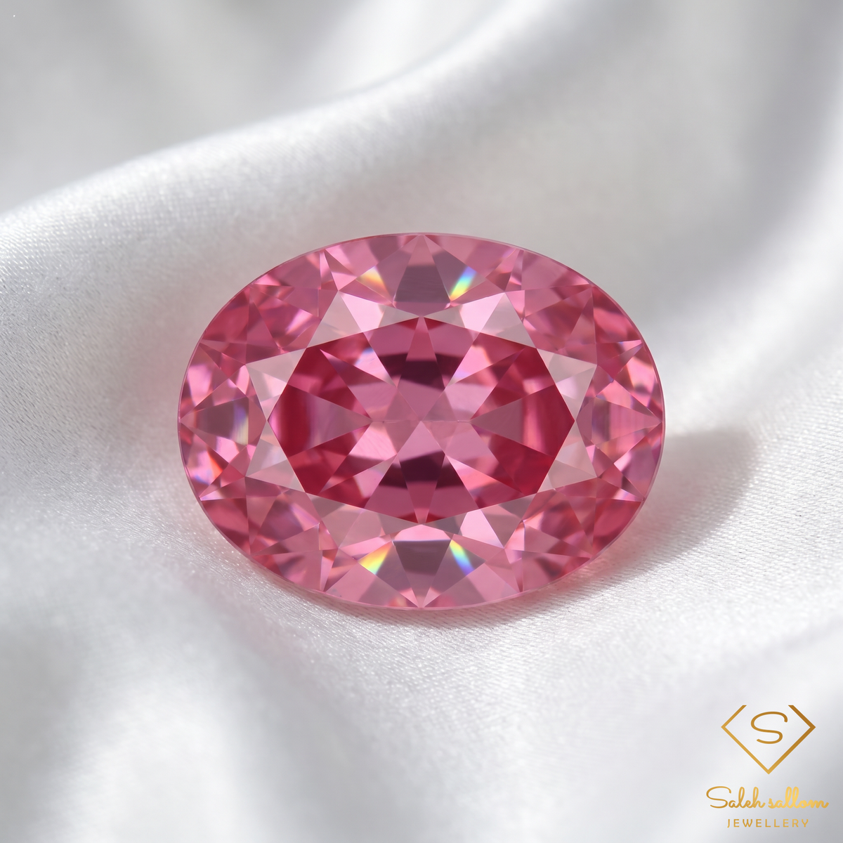 Natural Pink Tourmaline | 1.19 Carat Oval Cut | Mozambique Untreated Pink Gemstone
