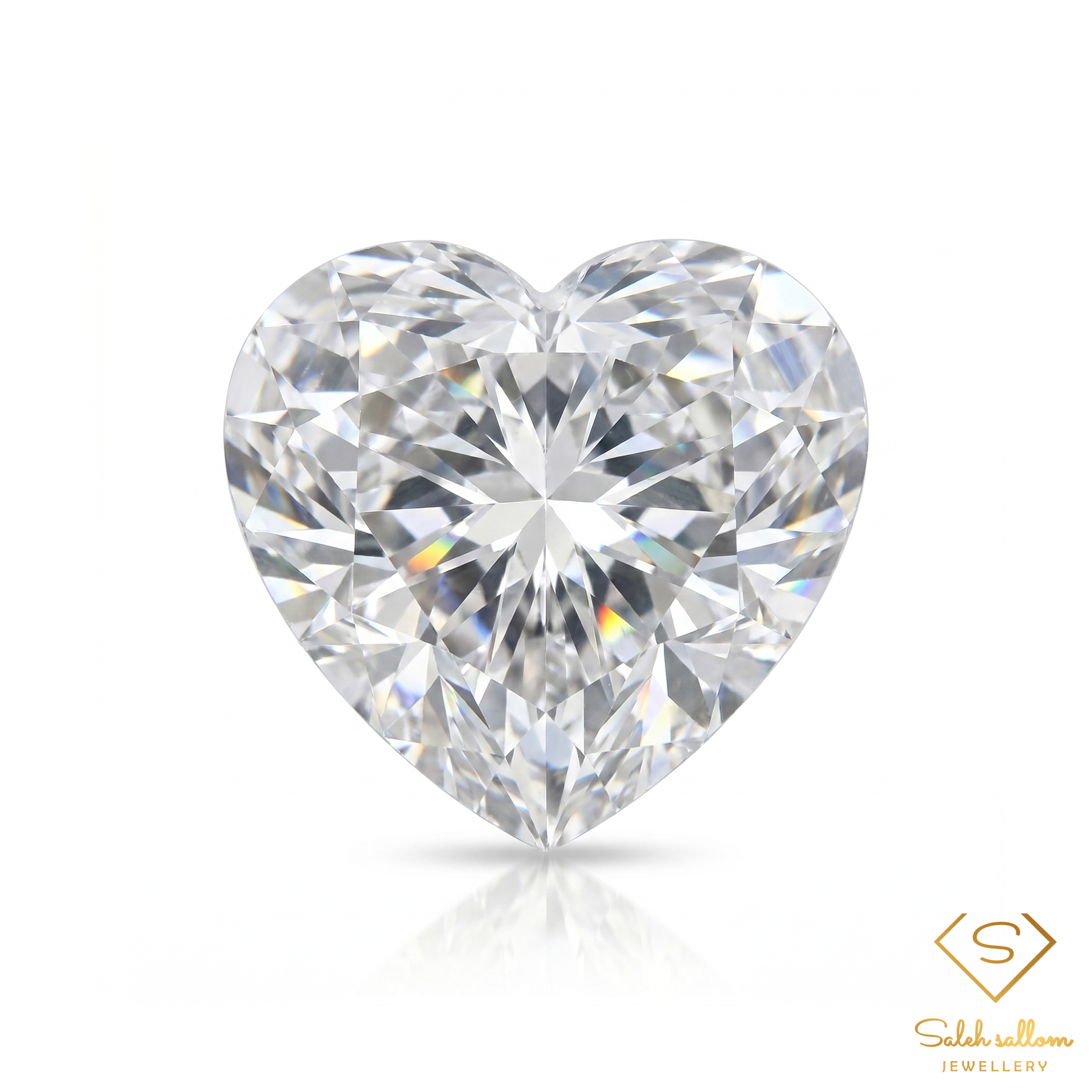 Natural Unheated Very Light Green Topaz | 7.79 Carat Heart Cut | Brazilian Collector Gemstone