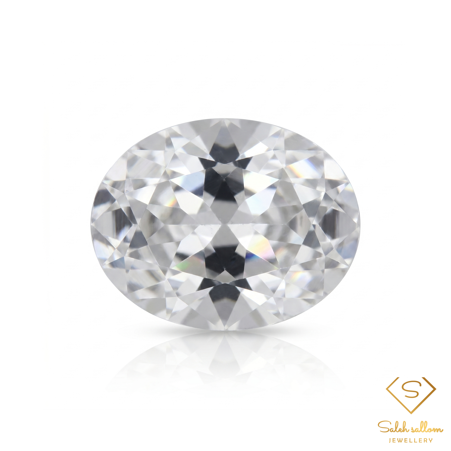 Natural Unheated Very Light Green Topaz | 6.37 Carat Oval Cut | Brazilian Fine Gemstone