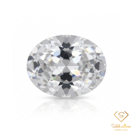 Natural Unheated Very Light Green Topaz | 6.37 Carat Oval Cut | Brazilian Fine Gemstone