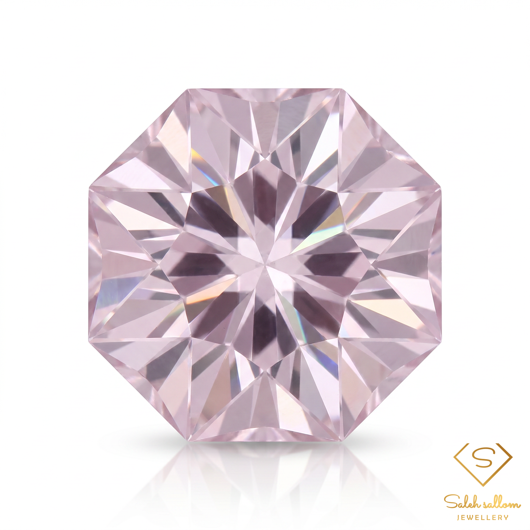 Natural Unheated Purple Amethyst | 2.76 Carat Octagon Brilliant Cut | Brazilian Fine Gemstone
