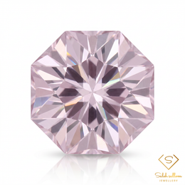 Natural Unheated Purple Amethyst | 2.76 Carat Octagon Brilliant Cut | Brazilian Fine Gemstone