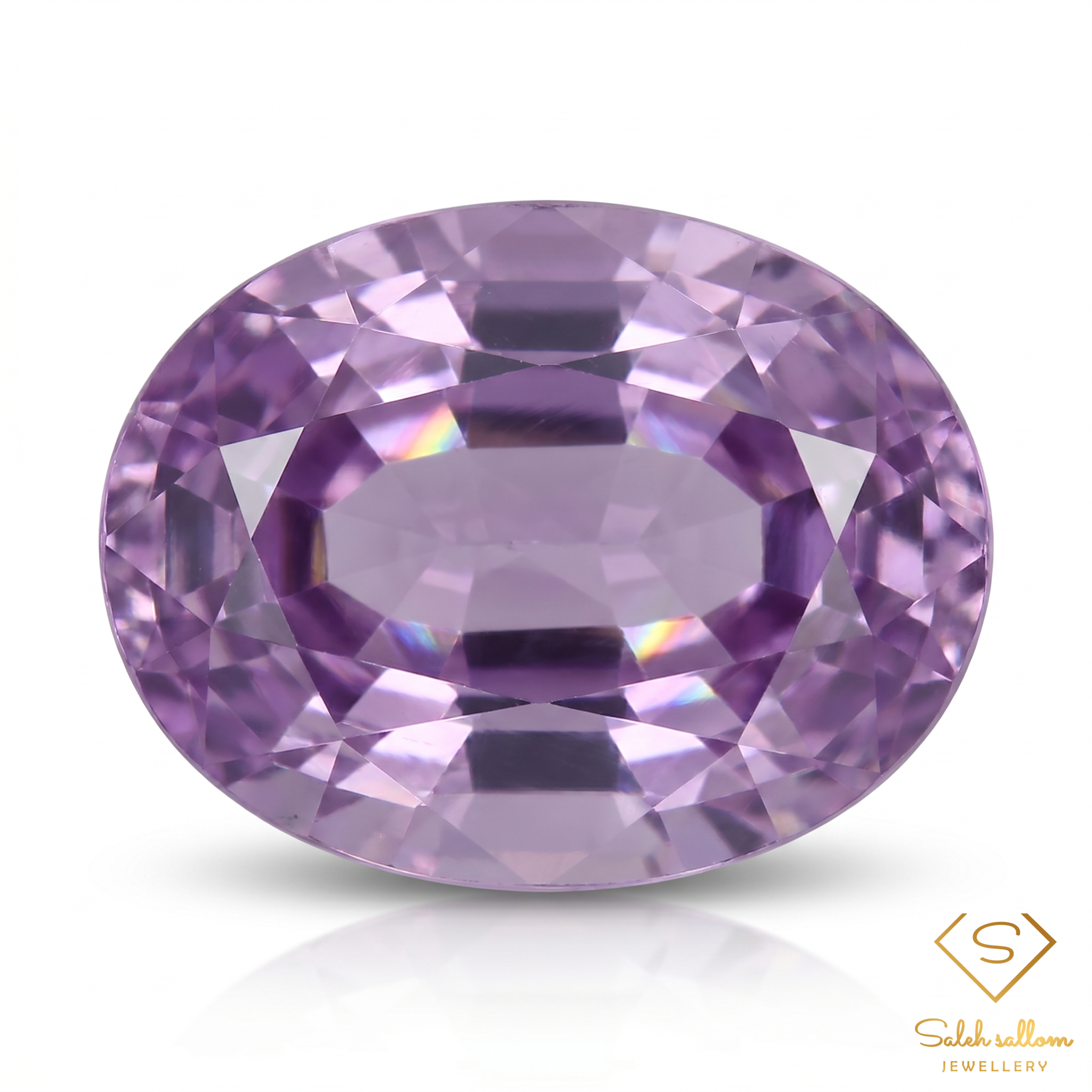 Natural Unheated Purple Amethyst | 1.99 Carat Oval Cut | Brazilian Fine Gemstone Main image