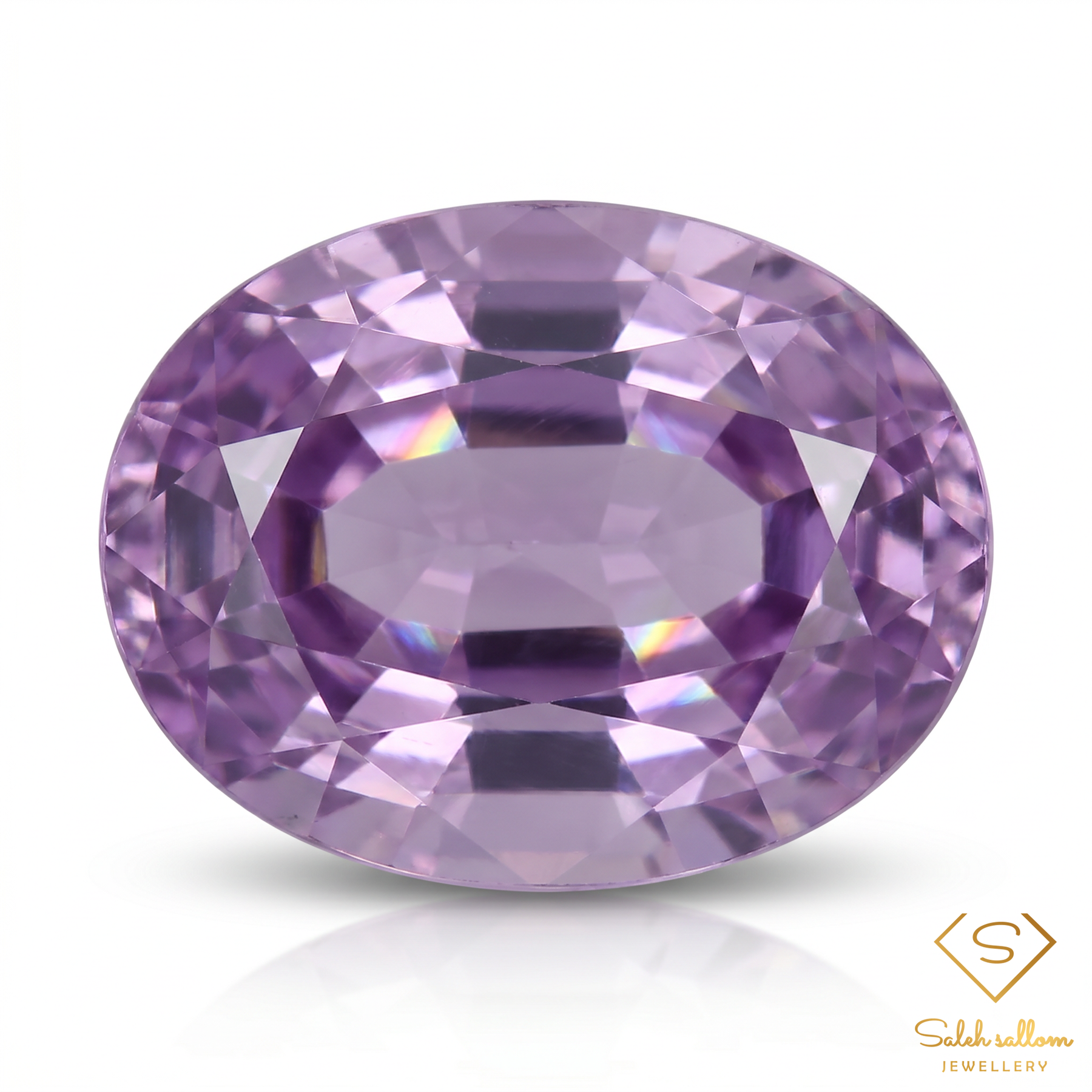 Natural Unheated Purple Amethyst | 1.99 Carat Oval Cut | Brazilian Fine Gemstone