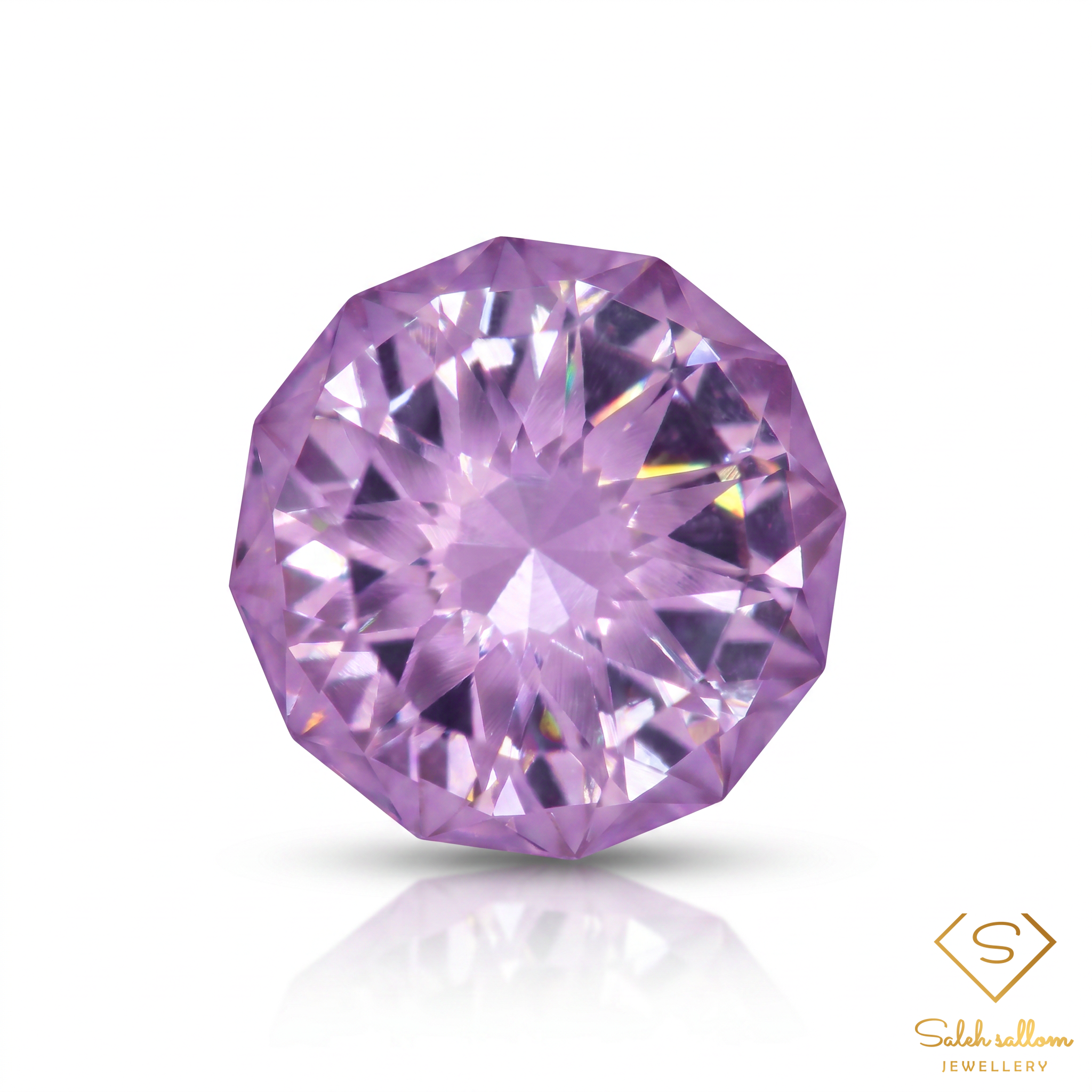 Natural Unheated Purple Amethyst | 8.24 Carat Custom Cut | Uruguay Fine Gemstone Main image