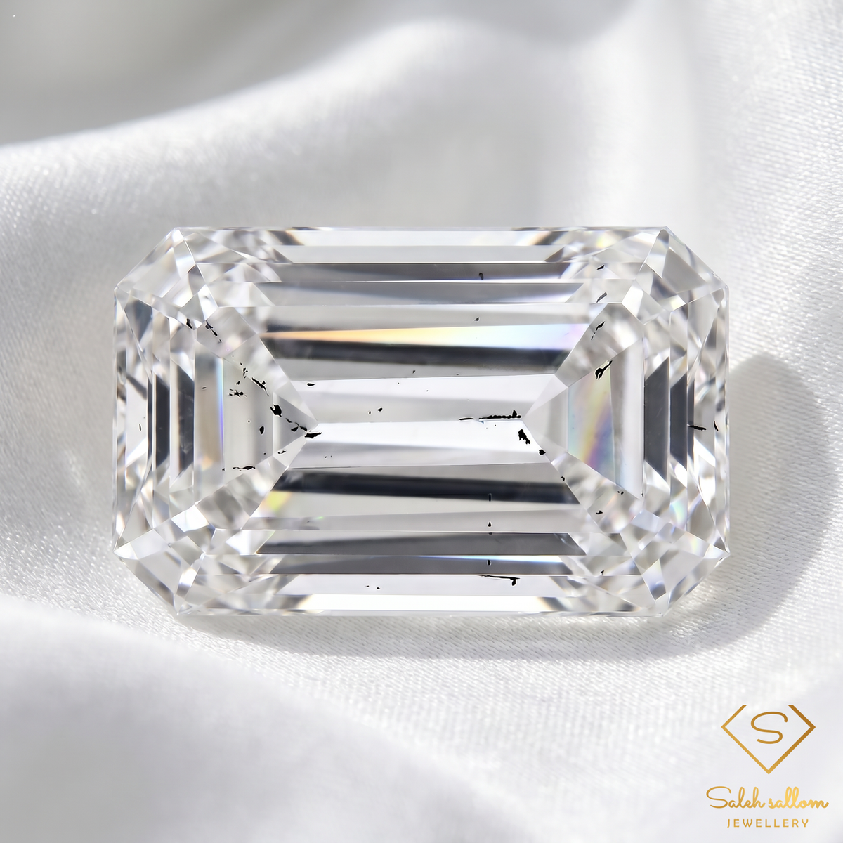 Natural White Quartz | 17.11 Carat Octagon Step Cut | African Quartz Gemstone