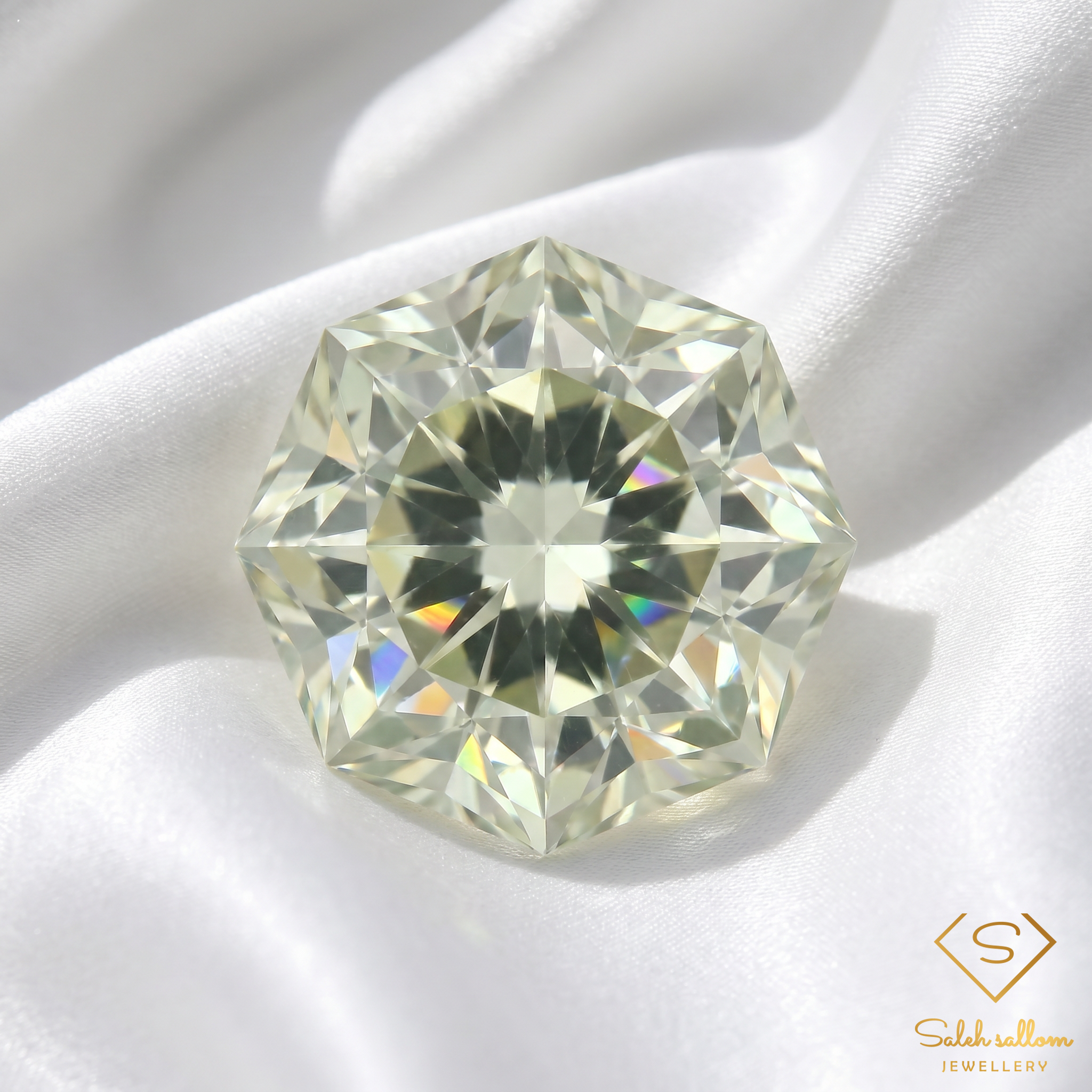 Natural Green Amethyst (Prasiolite) | 10.99 Carat Custom Octagon Cut | Brazilian Precision-Cut Collector Gemstone Secondary image