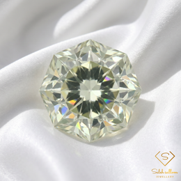 Natural Green Amethyst (Prasiolite) | 10.99 Carat Custom Octagon Cut | Brazilian Precision-Cut Collector Gemstone