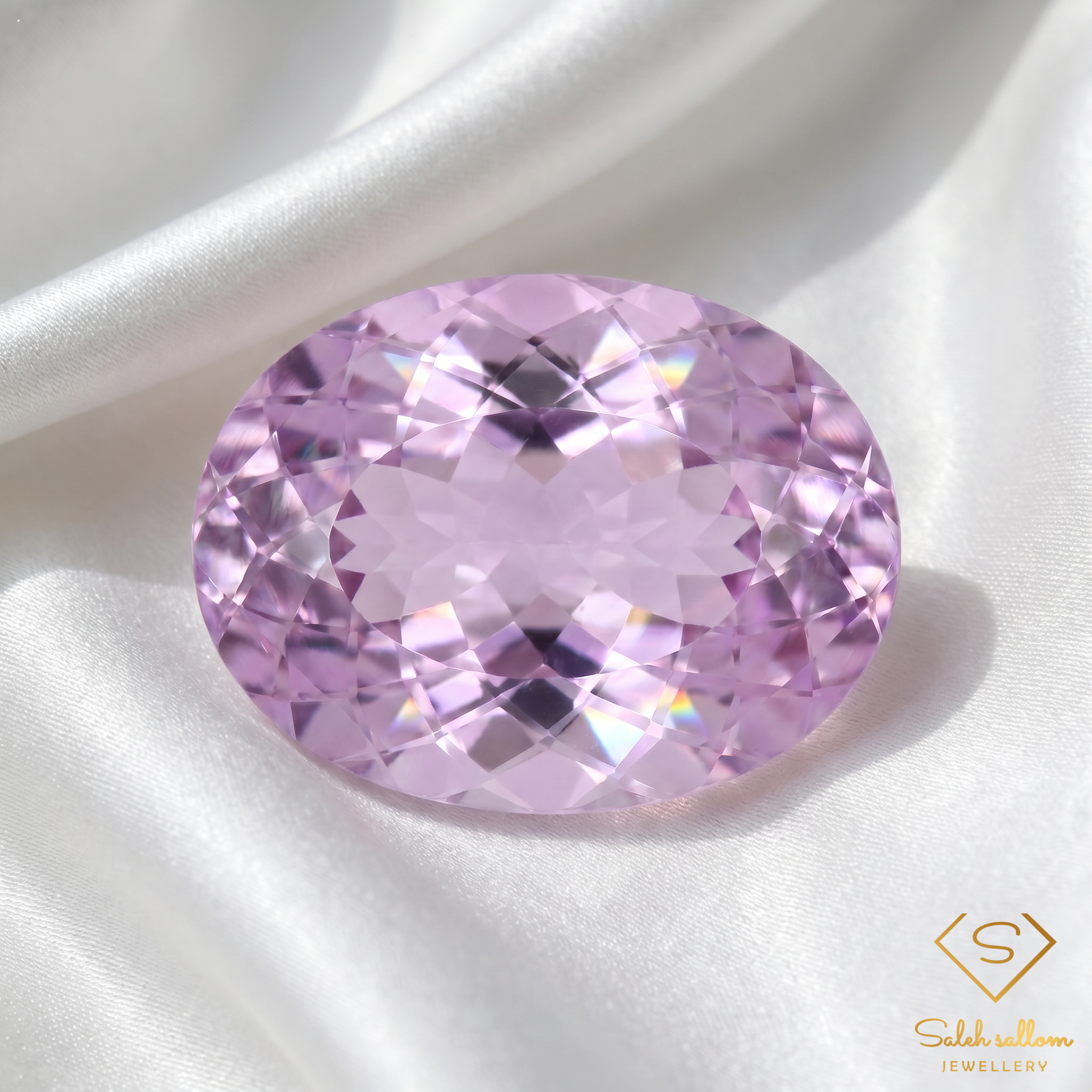 Natural Unheated Lavender Purple Amethyst Oval Cut | 15.50 Carat Brazilian Amethyst | Fine Collector Gemstone Secondary image