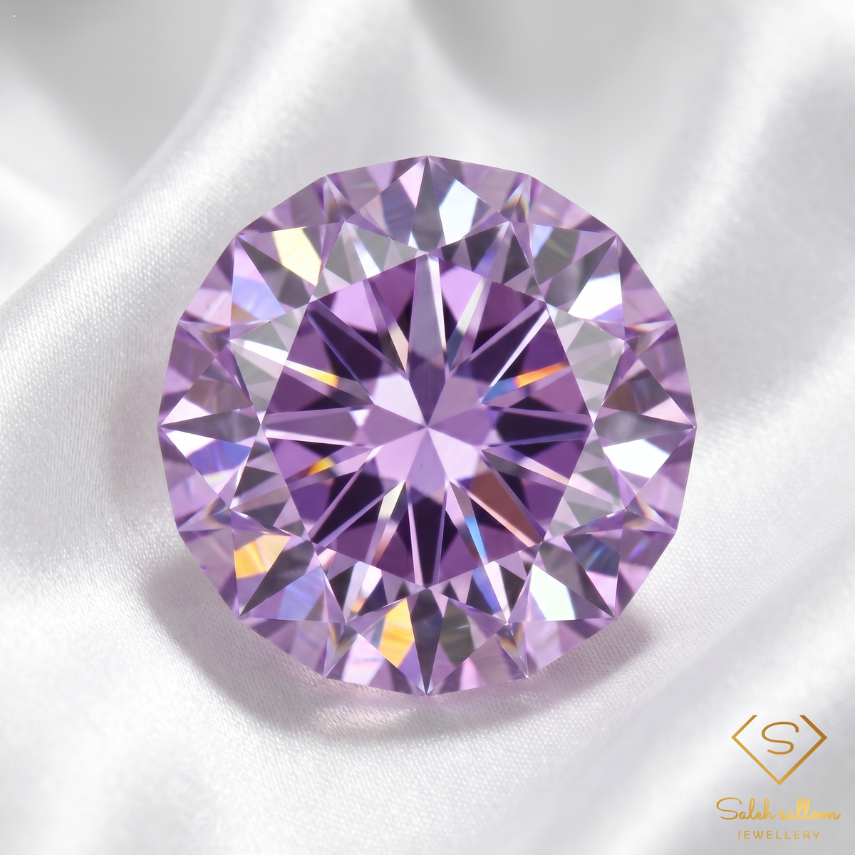 Natural Unheated Purple Amethyst Custom Cut | 10.76 Carat Precision Fantasy Cut Amethyst | Uruguay Origin Gemstone