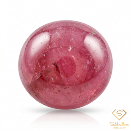 Natural Heated Reddish Purple Sapphire | 26.09 Carat Oval Cabochon | African Collector Gemstone
