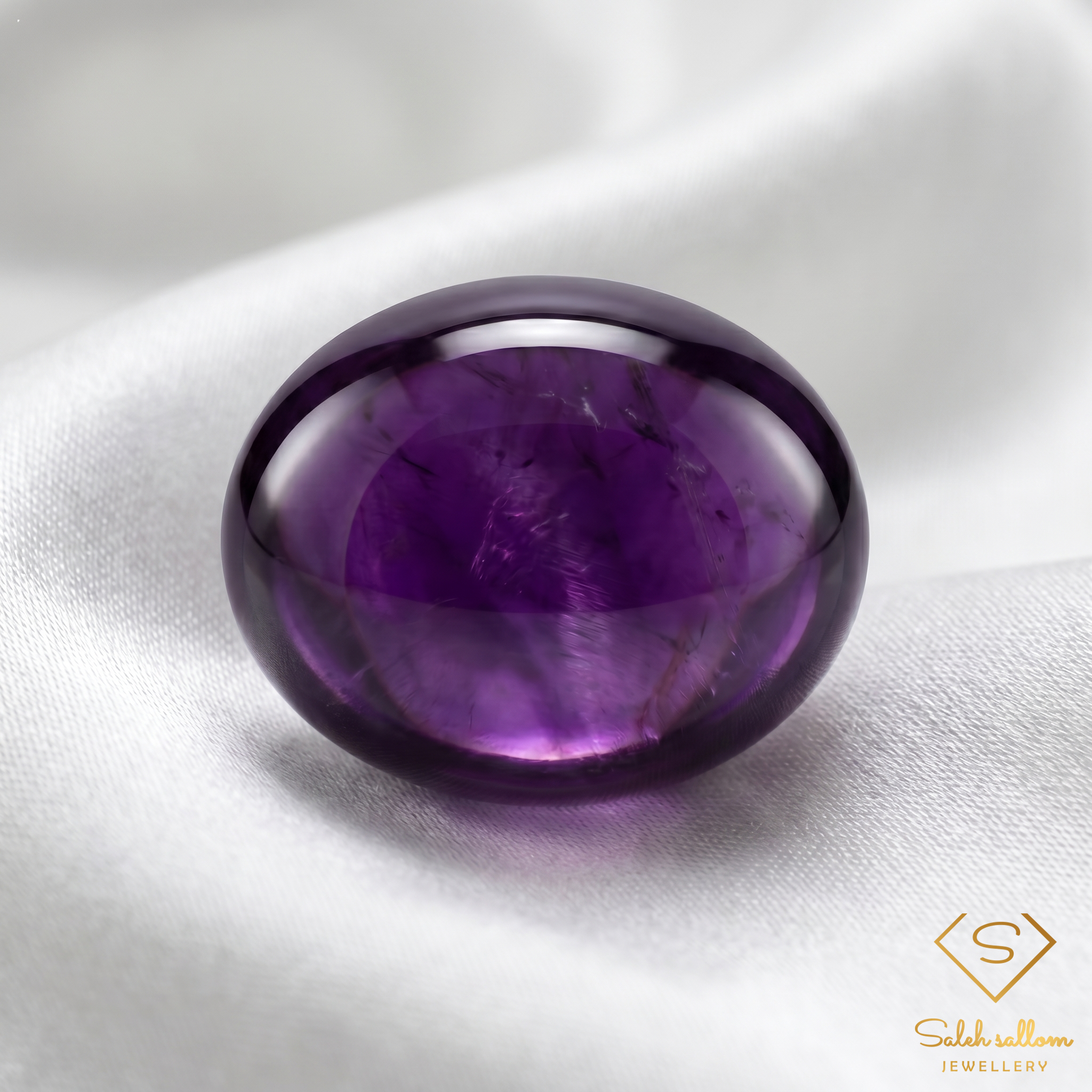 Natural Unheated Purplish Red Ruby | 9.60 Carat Oval Cabochon | Guinea Collector Gemstone Secondary image