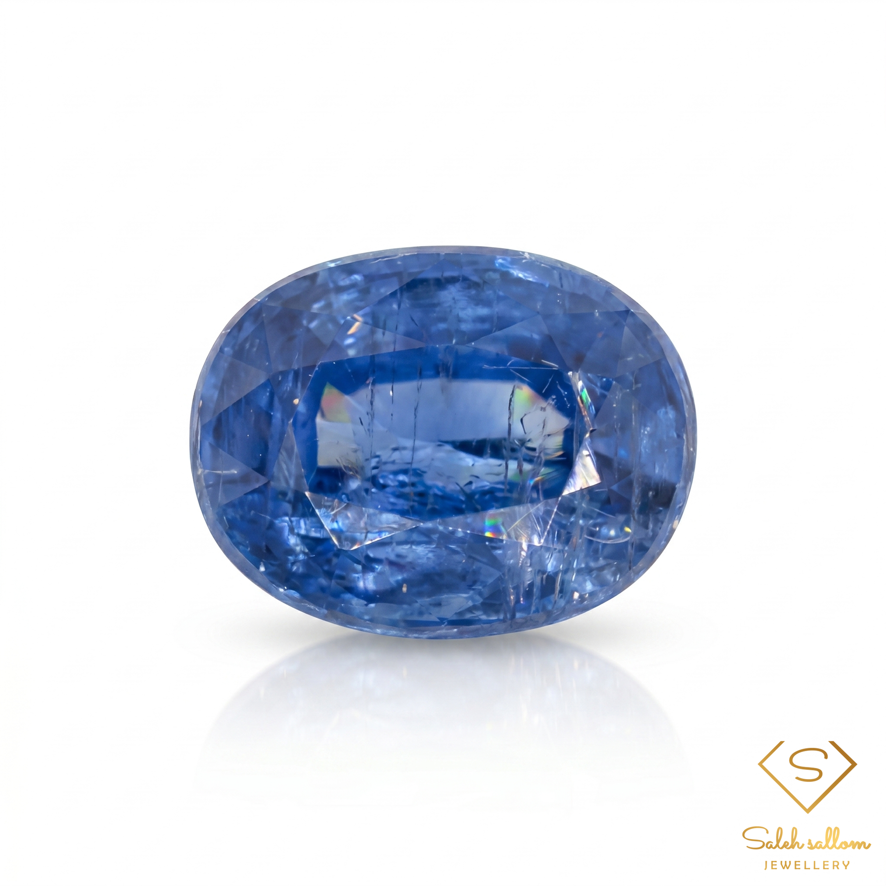 Natural Untreated Blue Kyanite | 1.88 Carat Oval Cut | Nepal Origin Gemstone