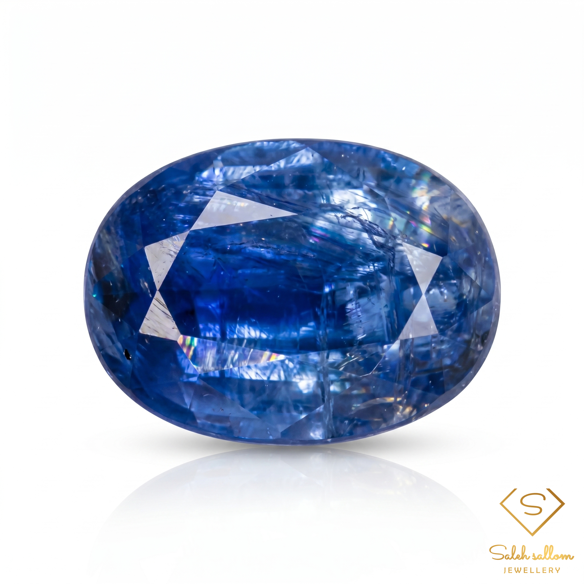 Natural Untreated Blue Kyanite | 1.56 Carat Oval Cut | Nepal Origin Gemstone Main image