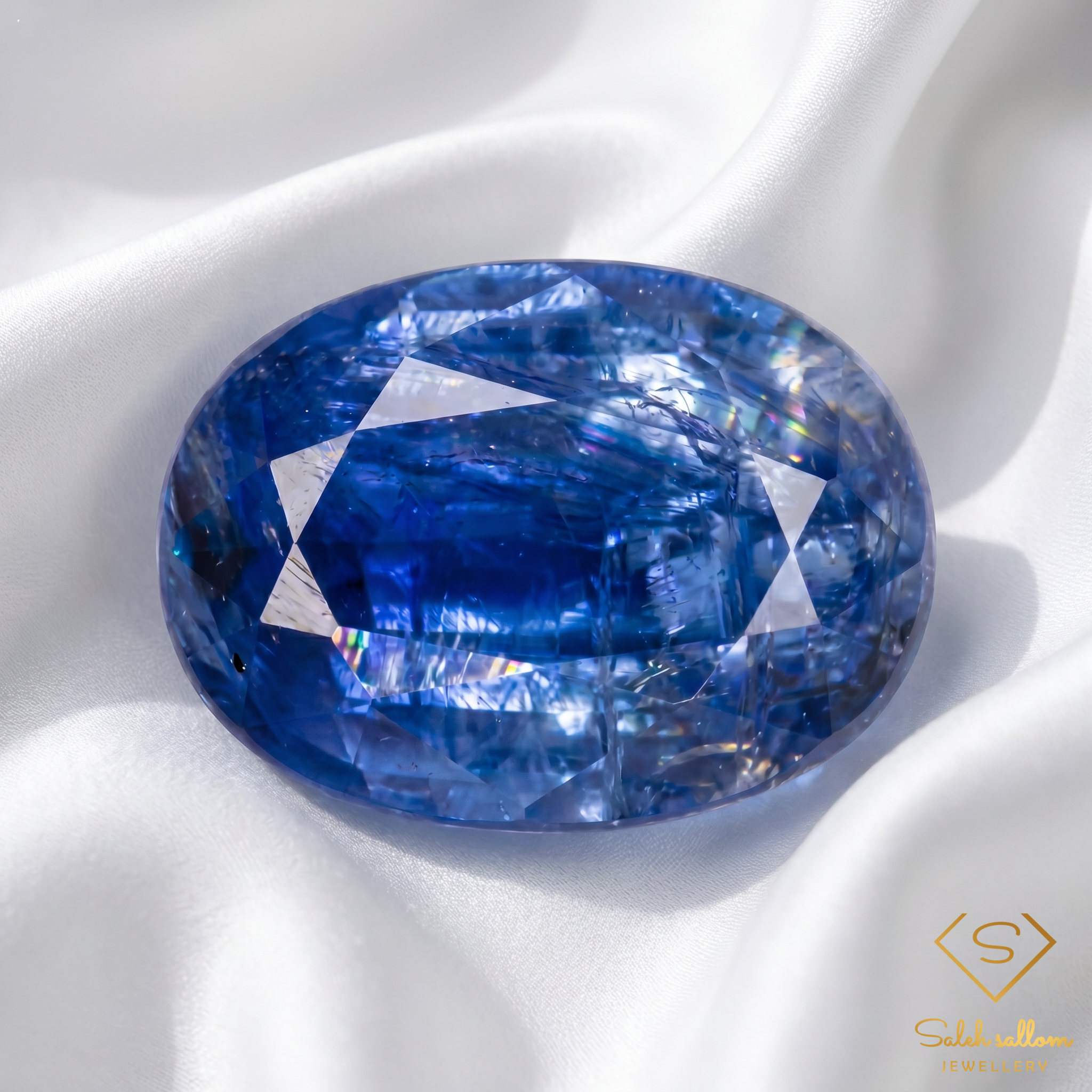 Natural Untreated Blue Kyanite | 1.56 Carat Oval Cut | Nepal Origin Gemstone Secondary image
