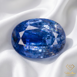 Natural Untreated Blue Kyanite | 1.56 Carat Oval Cut | Nepal Origin Gemstone