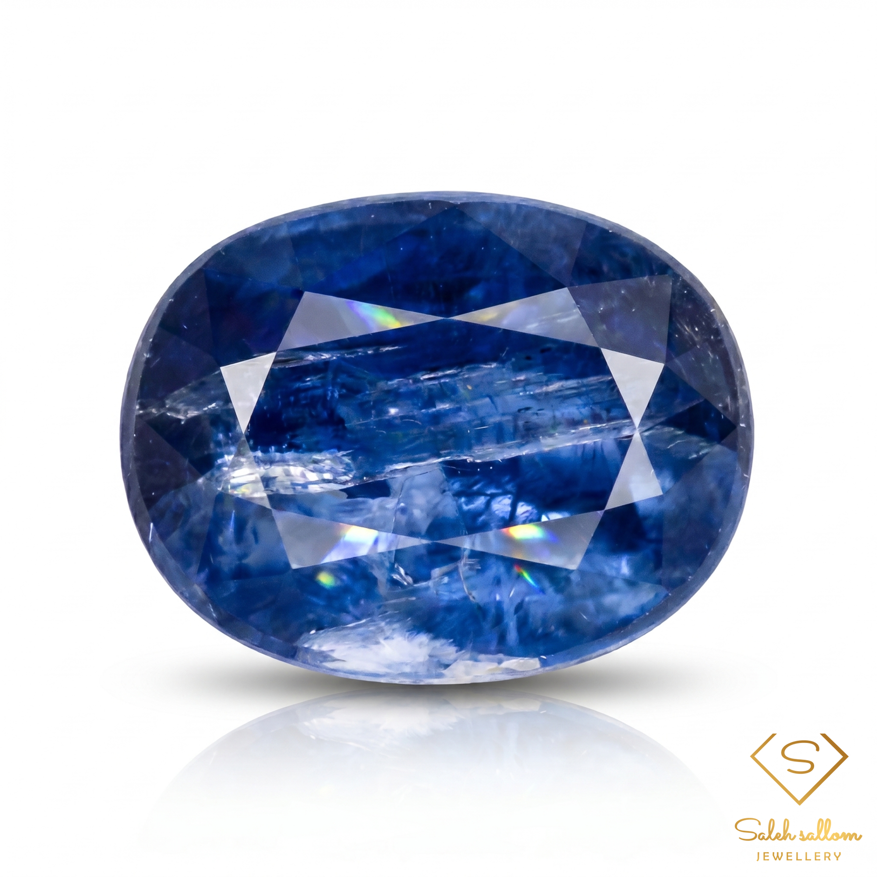 Natural Untreated Blue Kyanite | 2.48 Carat Oval Cut | Nepal Origin Gemstone