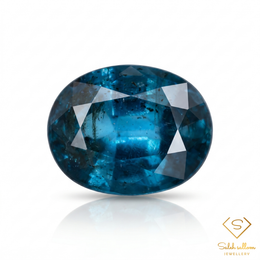 Natural Untreated Greenish Blue Kyanite | 3.16 Carat Oval Cut | Sri Lankan Origin Gemstone