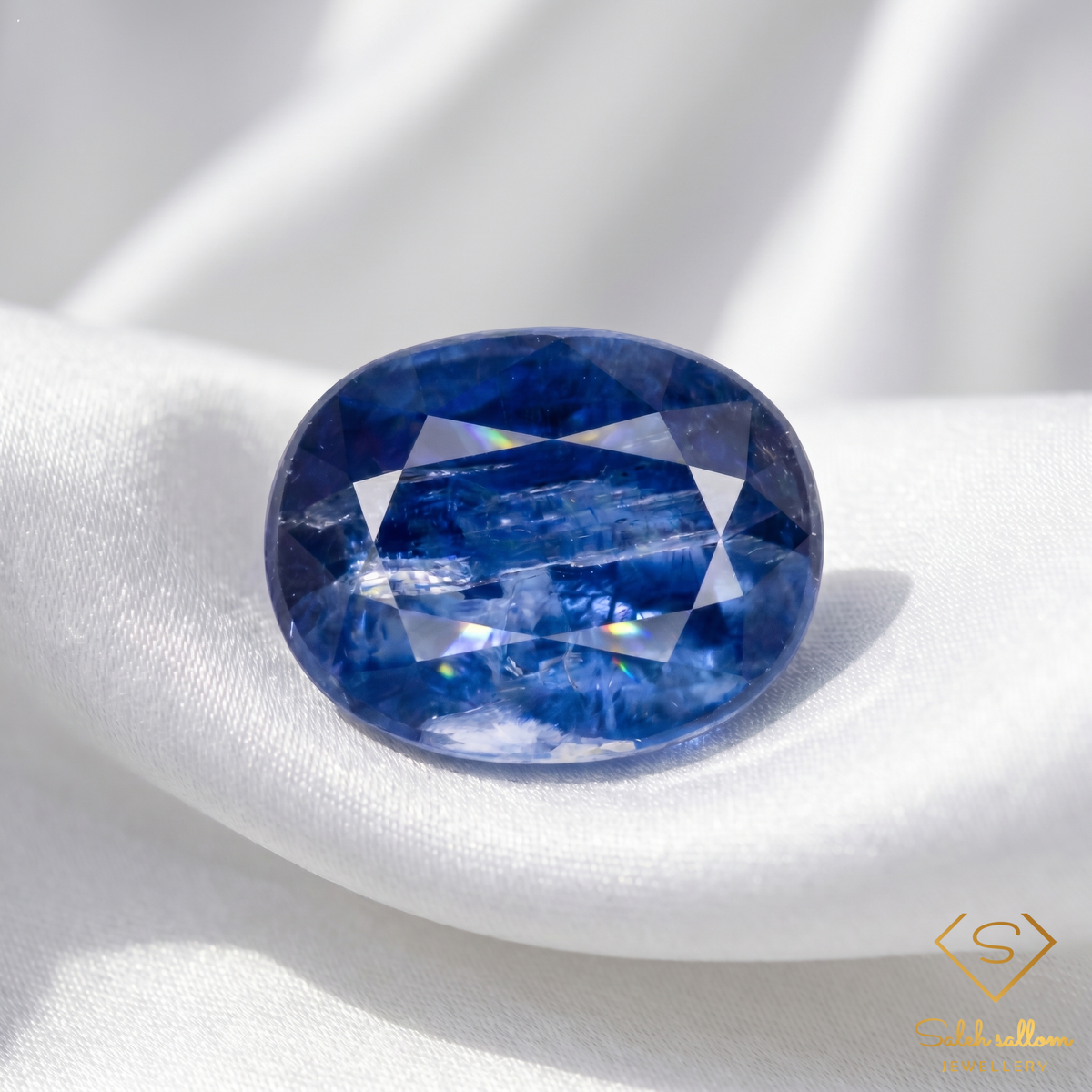 Natural Untreated Blue Kyanite | 2.48 Carat Oval Cut | Nepal Origin Gemstone