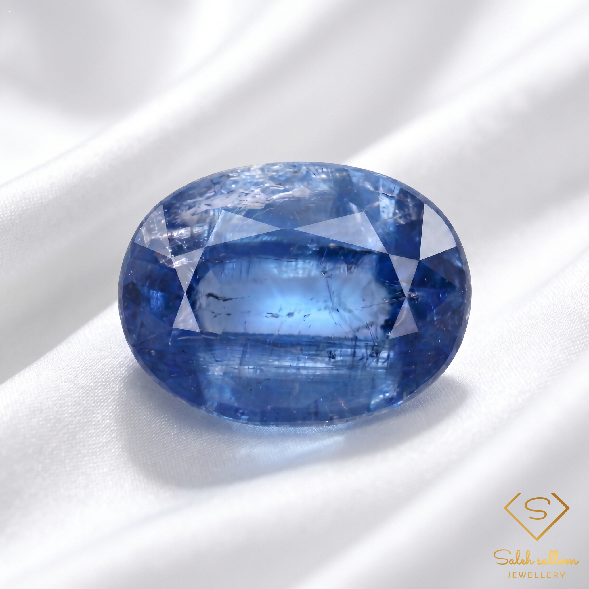 Natural Untreated Blue Kyanite | 1.52 Carat Oval Cut | Nepal Origin Gemstone Secondary image