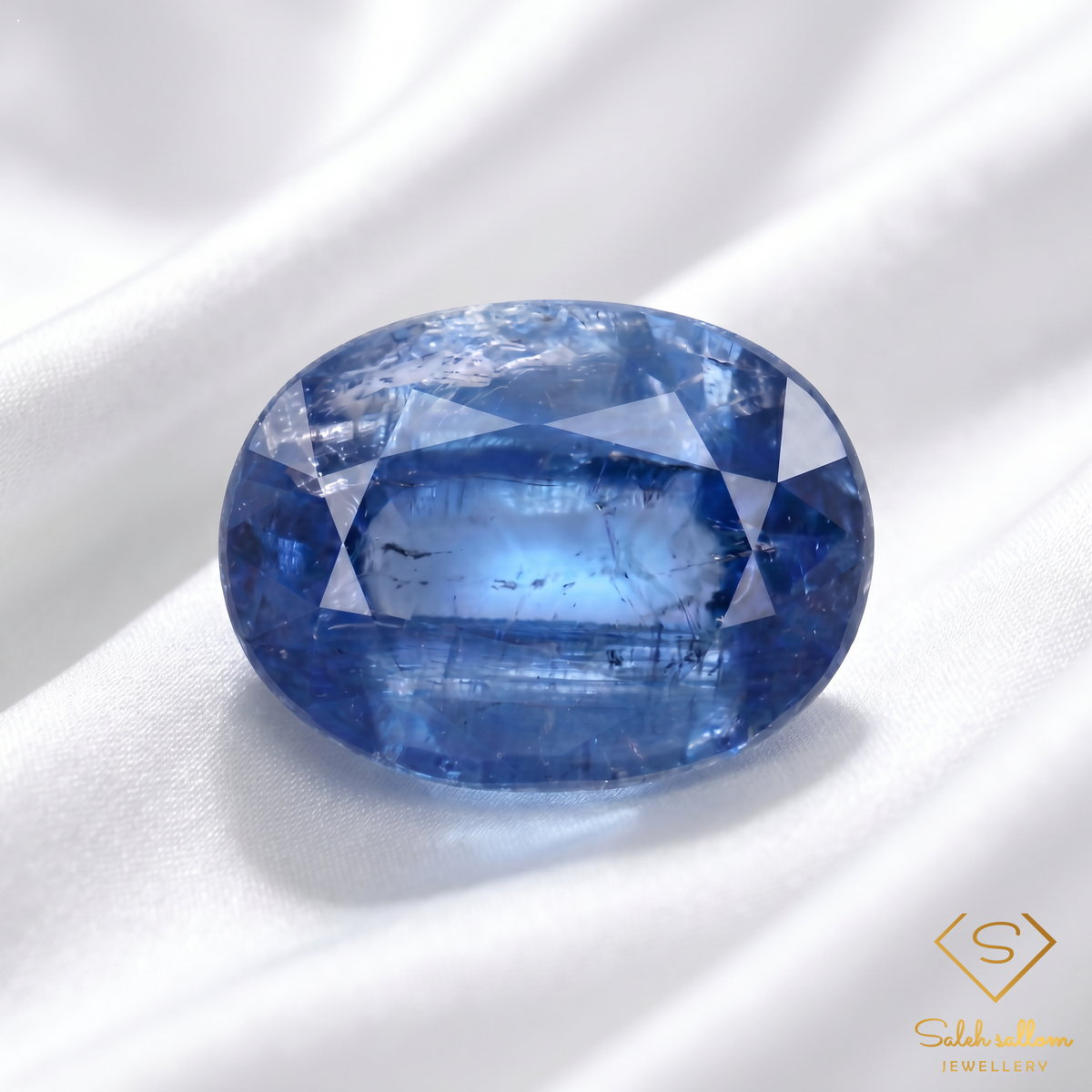 Natural Untreated Blue Kyanite | 1.52 Carat Oval Cut | Nepal Origin Gemstone