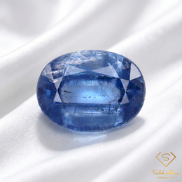 Natural Untreated Blue Kyanite | 1.52 Carat Oval Cut | Nepal Origin Gemstone