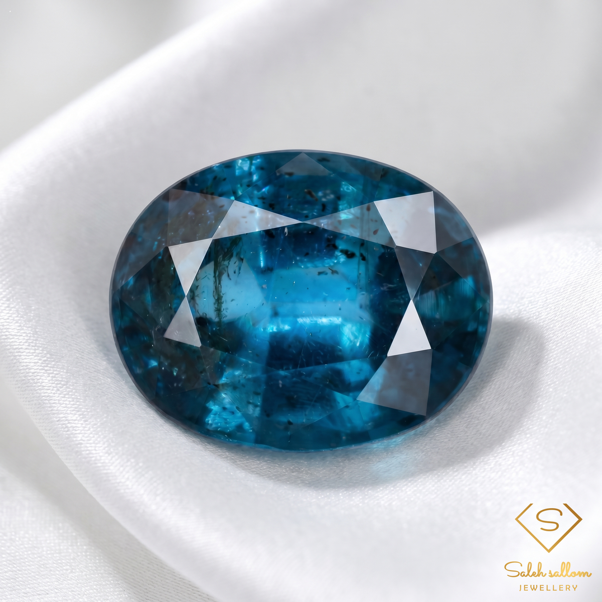 Natural Untreated Greenish Blue Kyanite | 3.16 Carat Oval Cut | Sri Lankan Origin Gemstone