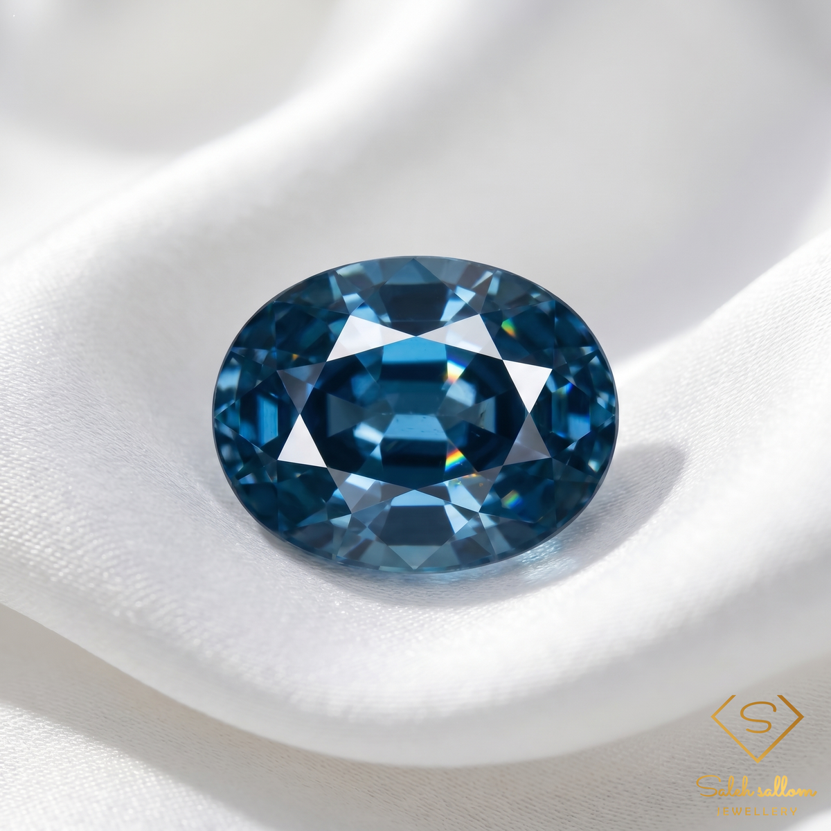 Natural Untreated Greenish Blue Kyanite | 2.68 Carat Oval Cut | Sri Lankan Origin Gemstone