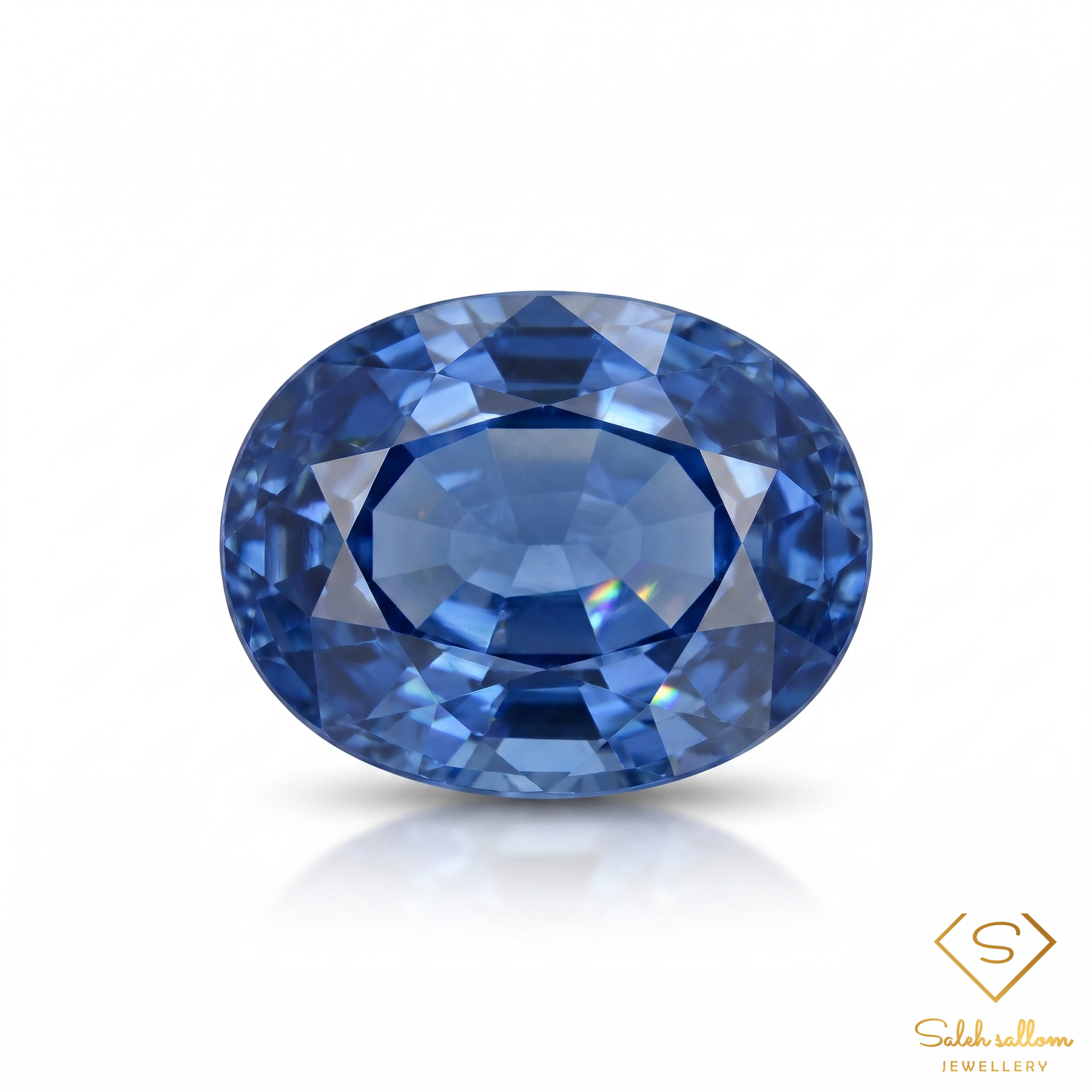 Natural Ceylon Blue Sapphire | 1.03 Carat Oval Cut | Heated Sri Lankan Sapphire