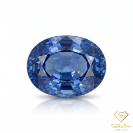 Natural Ceylon Blue Sapphire | 1.03 Carat Oval Cut | Heated Sri Lankan Sapphire