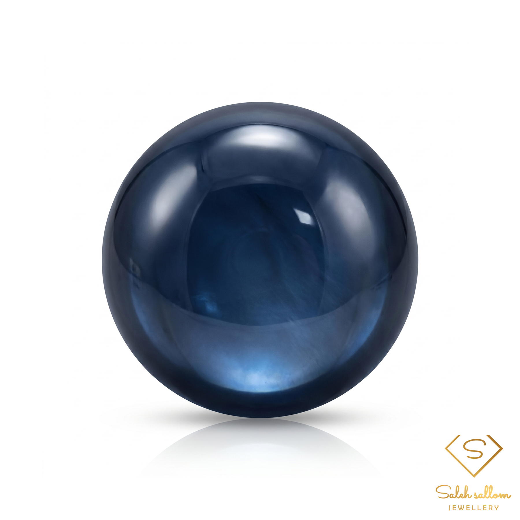 Natural Blue Star Sapphire | 1.73 Carat Cabochon Cut | Luxury Star Sapphire Gemstone