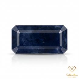 Natural Blue Sapphire | 4.36 Carat Emerald Cut | Deep Blue Sapphire Gemstone