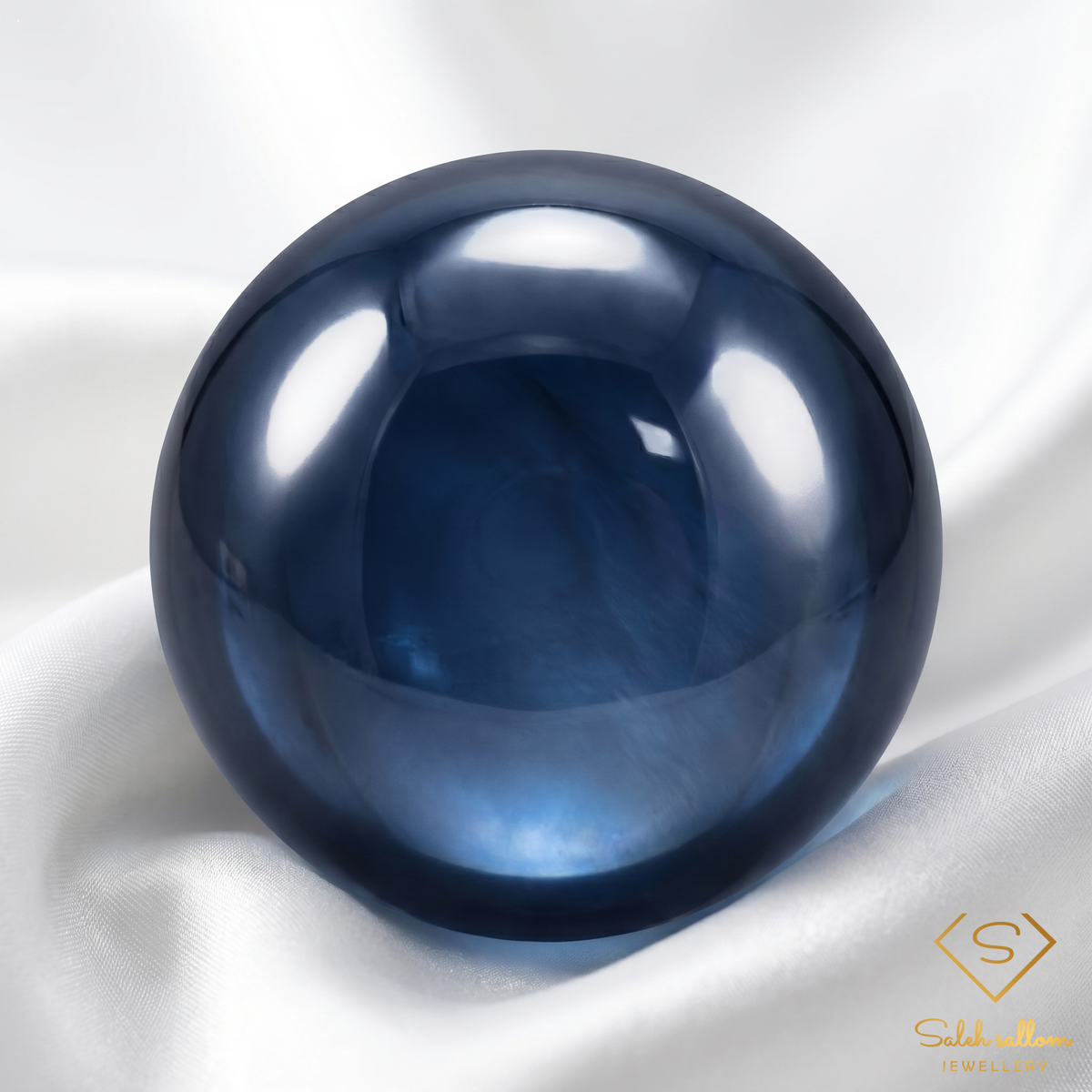 Natural Blue Star Sapphire | 1.73 Carat Cabochon Cut | Luxury Star Sapphire Gemstone