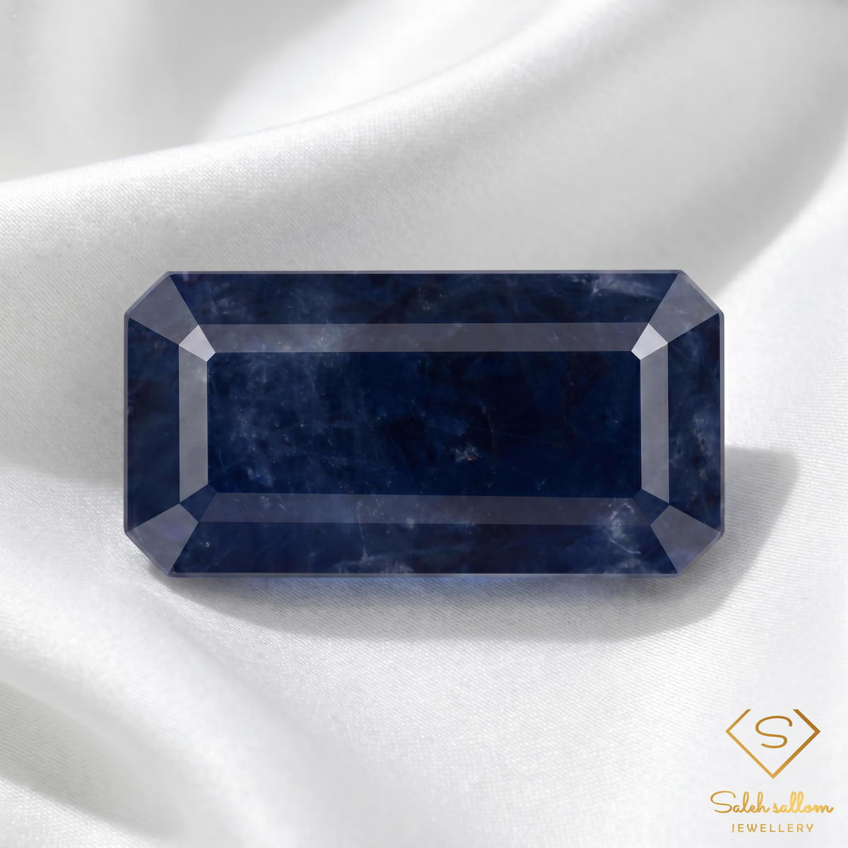 Natural Blue Sapphire | 4.36 Carat Emerald Cut | Deep Blue Sapphire Gemstone