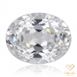 Natural Colorless Beryl | 1.27 Carat Oval Mixed Cut | Transparent Collector Gemstone