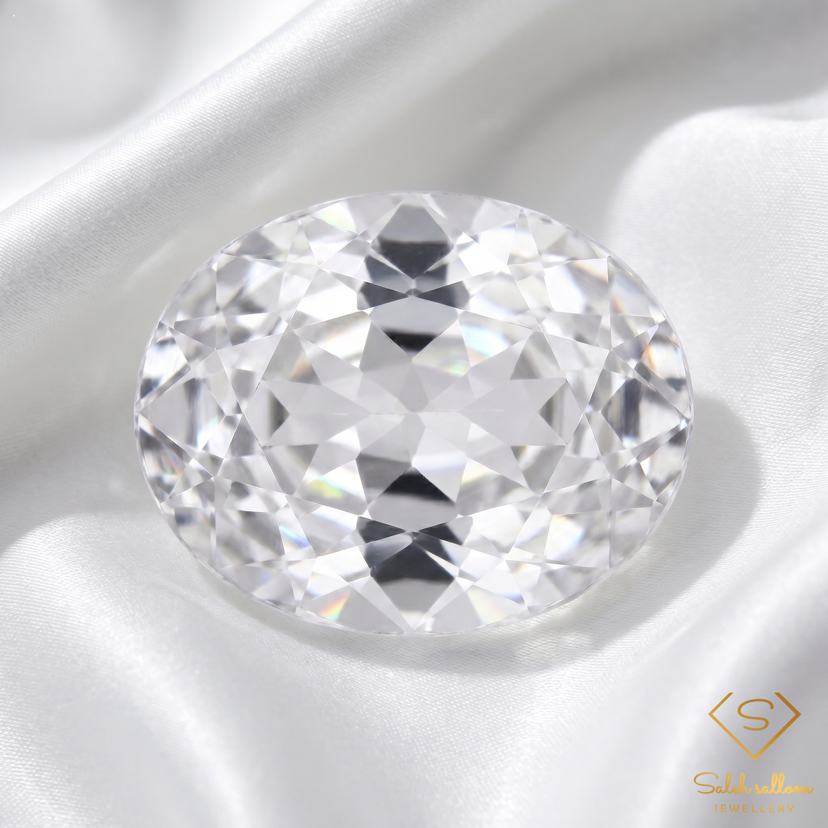 Natural Colorless Beryl | 1.27 Carat Oval Mixed Cut | Transparent Collector Gemstone