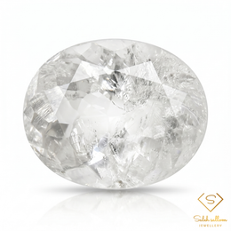 Natural Aquamarine | 3.87 Carat Oval Mixed Cut | Included Collector Aquamarine Gemstone